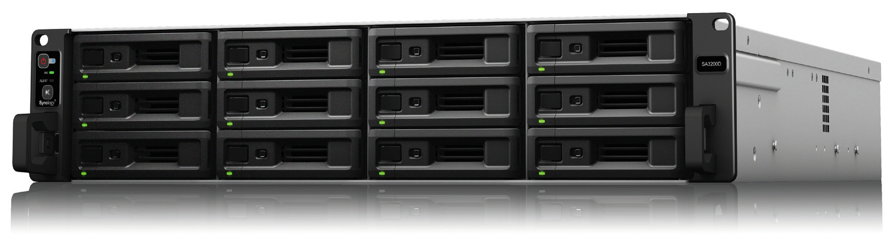 Image of Synology RackStation SA3200D NAS/storage server Rack (2U) Ethernet...