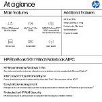 HP EliteBook 6 G1i AI Intel Core Ultra 5 225U Laptop 35.6 cm (14") WUXGA 16 GB DDR5-SDRAM 512 GB SSD Wi-Fi 7 (802.11be) Windows 11 Pro AI PC Silver