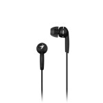 Genius Computer Technology HS-M320 In-Ear Headphones with In-Line Controller and Mic, Black