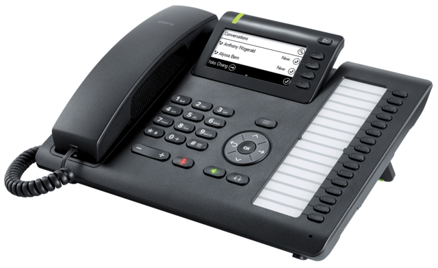 Image of Unify OpenScape CP400 IP phone Black