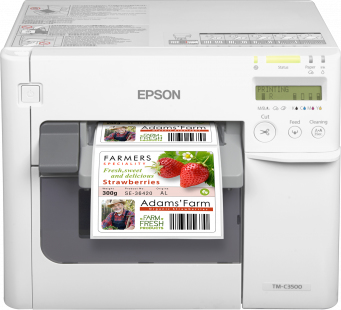 EU Product - ColorWorks C3500 Label Club Bundle 04, cutter, disp., USB, Ethernet, NiceLabel, white thumbnail