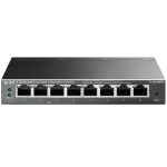 TP-Link TL-SG108PE network switch Unmanaged L2 Gigabit Ethernet (10/100/1000) Power over Ethernet (PoE) Black