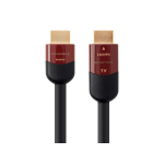 Monoprice 12737 HDMI cable 540" (13.7 m) HDMI Type A (Standard) Black, Burgundy