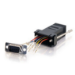 C2G RJ45/DB9M Black