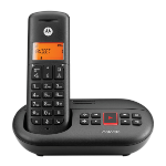 Motorola E211 DECT telephone Caller ID Black