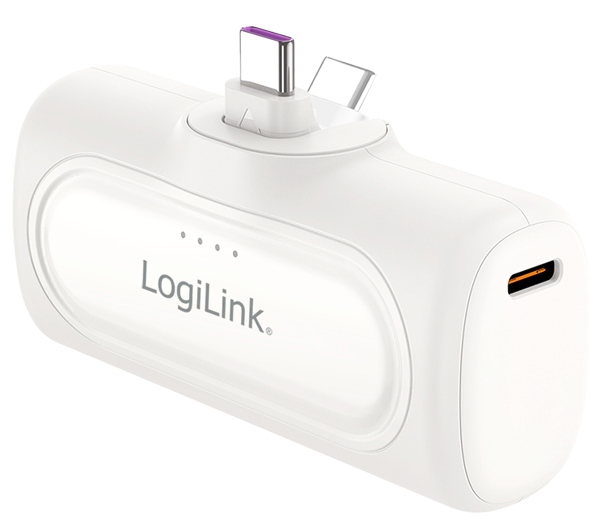 LogiLink PA0349W power bank 5000 mAh White