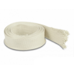 DeLOCK Braided Sleeve made of nomex fibers 2 m x 25 mm white