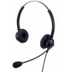 Eartec 308D Headset Wired Head-band Office/Call center Black