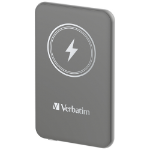 Verbatim Charge 'n' Go Magnetic Wireless Power Bank 5000mAh Grey