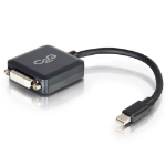 C2G 8in Mini DisplayPortTM Male to Single Link DVI-D Female Adapter Converter - Black