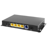 Tiptel SP1005 Gigabit Ethernet (10/100/1000) Power over Ethernet (PoE) Black