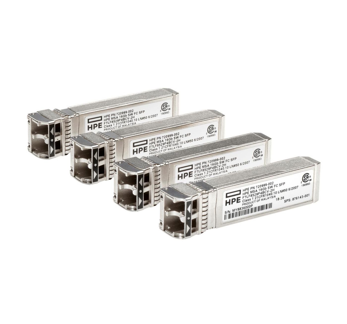 HP E MSA 8Gb SW FC SFP+ Pack Transceiver