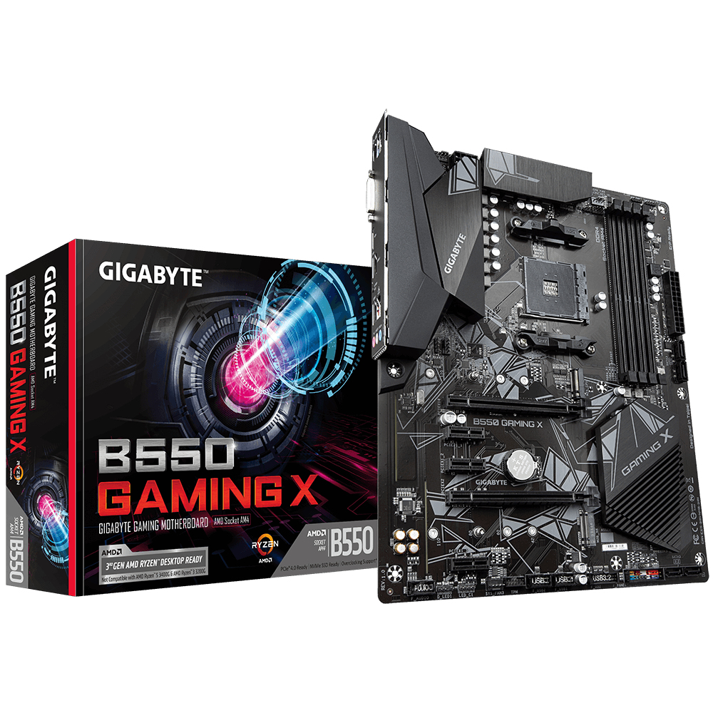 GIGABYTE B550 Gaming X AMD B550 Socket AM4 ATX