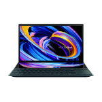 ASUS Zenbook Duo 14 UX482EAR-DB71T laptop Intel® Core™ i7 i7-1195G7 14" Touchscreen Full HD 8 GB LPDDR4x-SDRAM 512 GB SSD Wi-Fi 6 (802.11ax) Windows 10 Home Blue