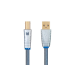 Monoprice 33464 USB cable 78.7" (2 m) USB A USB B Blue