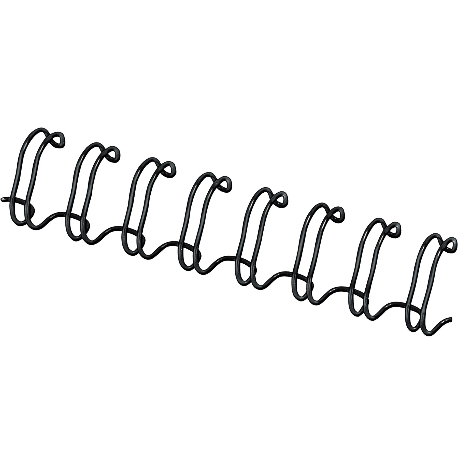 Fellowes Wire Binding Element 12.7mm Black (Pack of 100) 53273