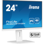iiyama ProLite 24" IPS technology panel with USB-C dock and RJ45 (LAN)