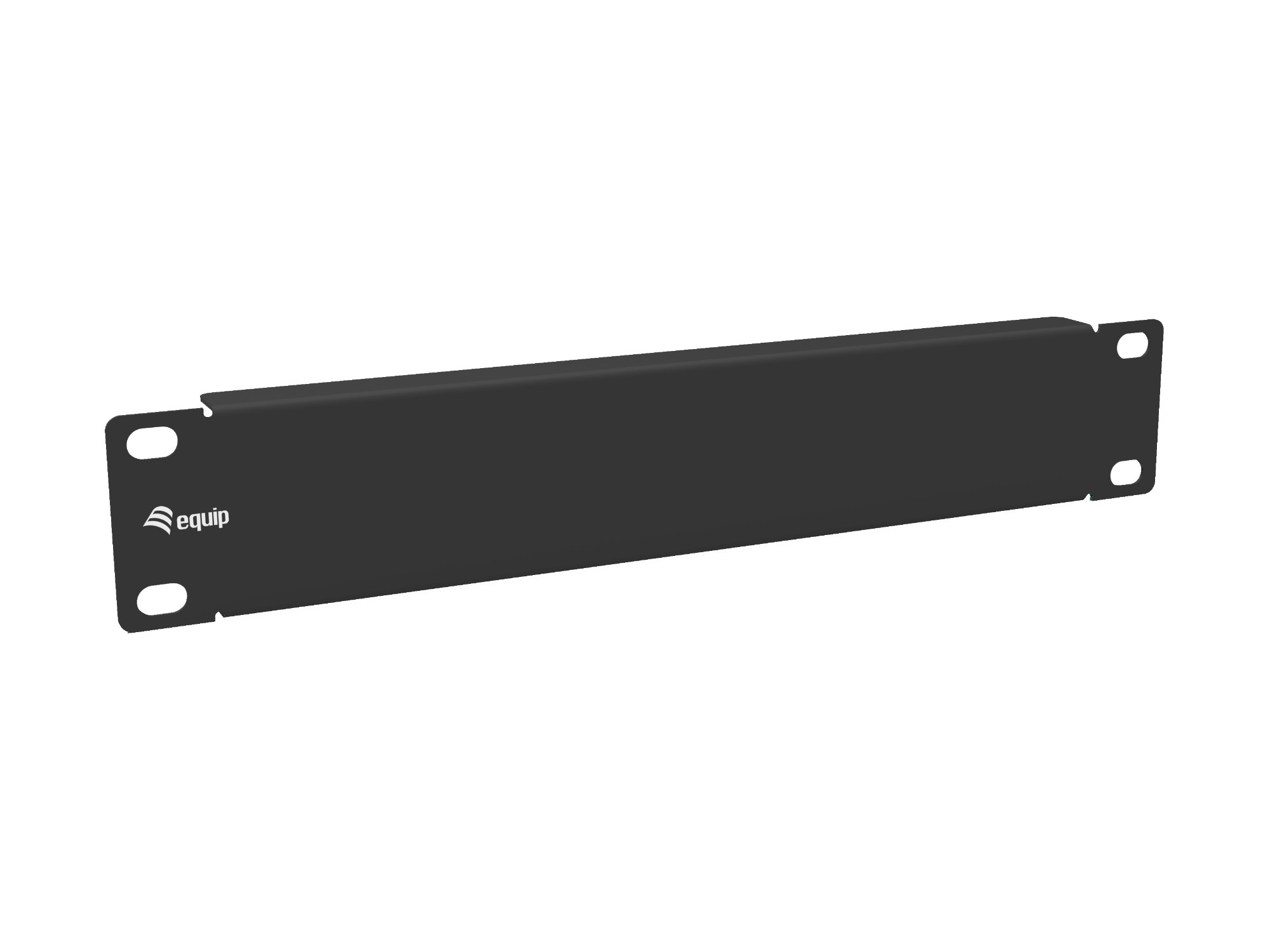 Equip 10" Blank Panel, 1U, Black