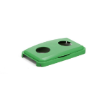 Durable 1800501020 trash can accessory Green Lid