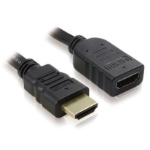 4Cabling 3m Premium High Speed HDMI® Extension cable M-F | Supports 4K@60Hz as specified in HDMI 2.0