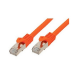 shiverpeaks BASIC-S networking cable Orange 1 m Cat7 S/FTP (S-STP)