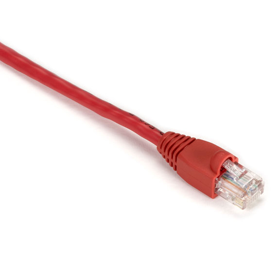 Black Box 4ft Cat5e networking cable Red 1.22 m