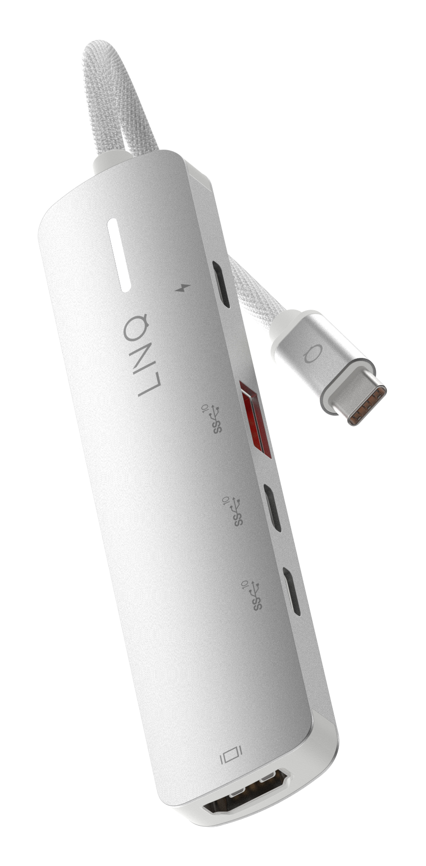 LINQ byELEMENTS 5in1 Pro USB-C 10Gbps Multiport Hub with 4K HDMI