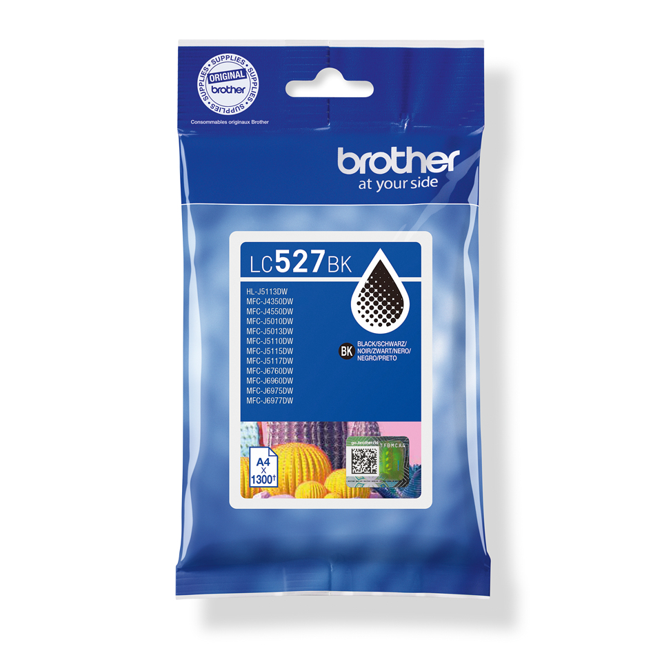 Brother LC-527BK Ink cartridge black, 1.2K pages ISO/IEC 19752 for Brother MFC-J 4350