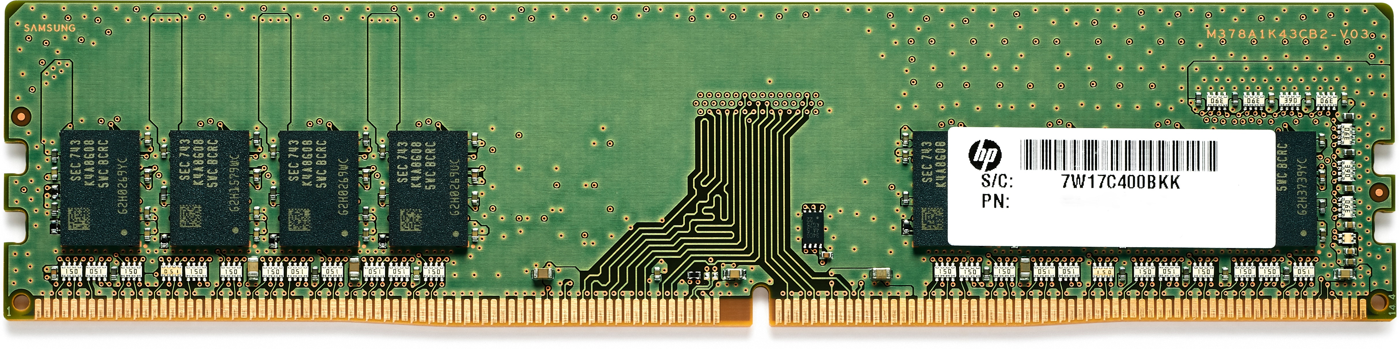 Image of HP 7ZZ64AA memory module 8 GB 1 x 8 GB DDR4 2933 MHz