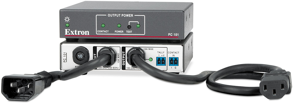 Extron PC 101 1 AC outlet(s) Black