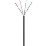 Microconnect KAB025-100 networking cable Black 100 m Cat5e U/UTP (UTP) Round