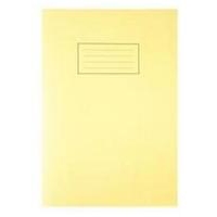 Image of Silvine LINED EX BOOK YELLOW PK10