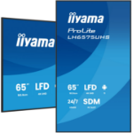 iiyama 65" 4K UHD Professional Digital Signage 24/7 display featuring Android OS, FailOver and Intel® SDM slot