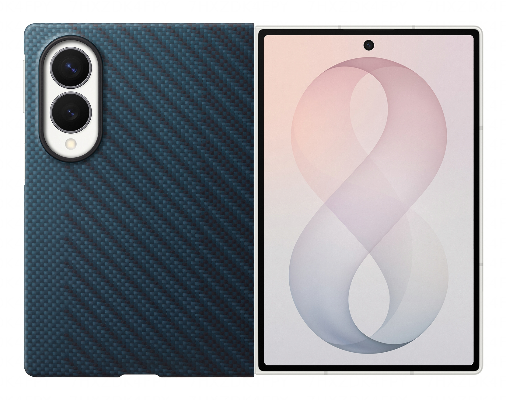 Samsung EF-KF971SNEGWW Handy-Schutzhülle 19,3 cm (7.6") Cover Blau