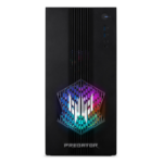 Acer Predator Orion 3000 665 I75061Gi Intel® Core™ i7 i7-14700F 16 GB DDR4-SDRAM 1 TB SSD NVIDIA GeForce RTX 5060 Ti Windows 11 Home Tower PC Zwart