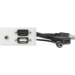 Vivolink WI221294 socket-outlet HDMI + USB A + 3.5mm White