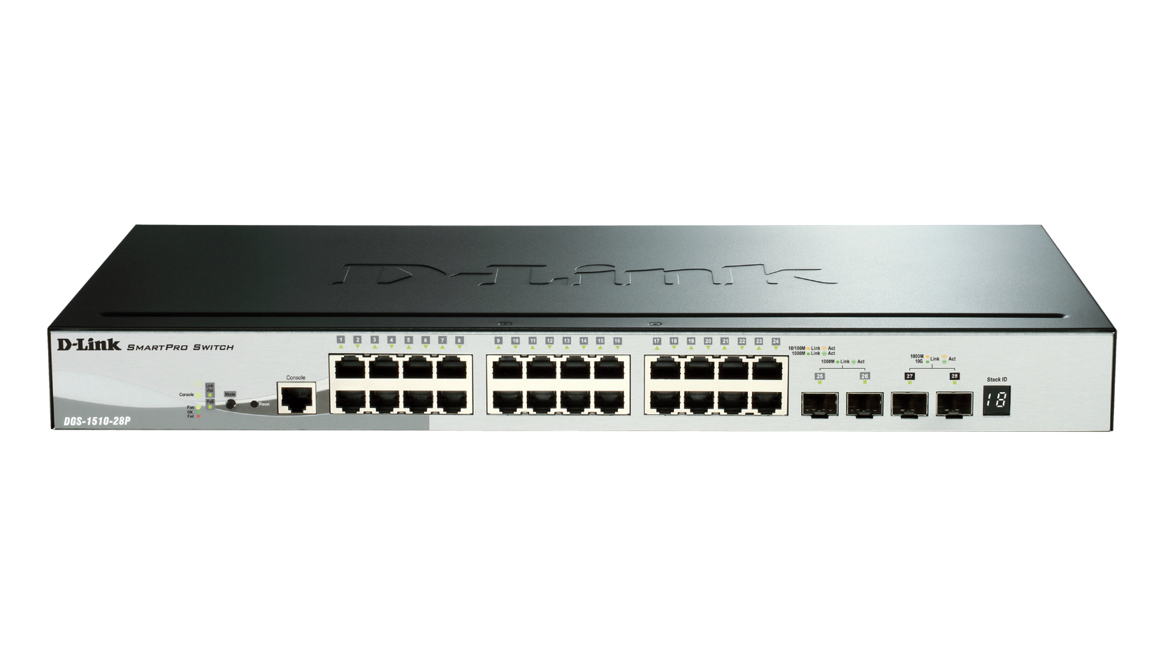 Image of D-Link DGS-1510-28P network switch Managed L3 Gigabit Ethernet...