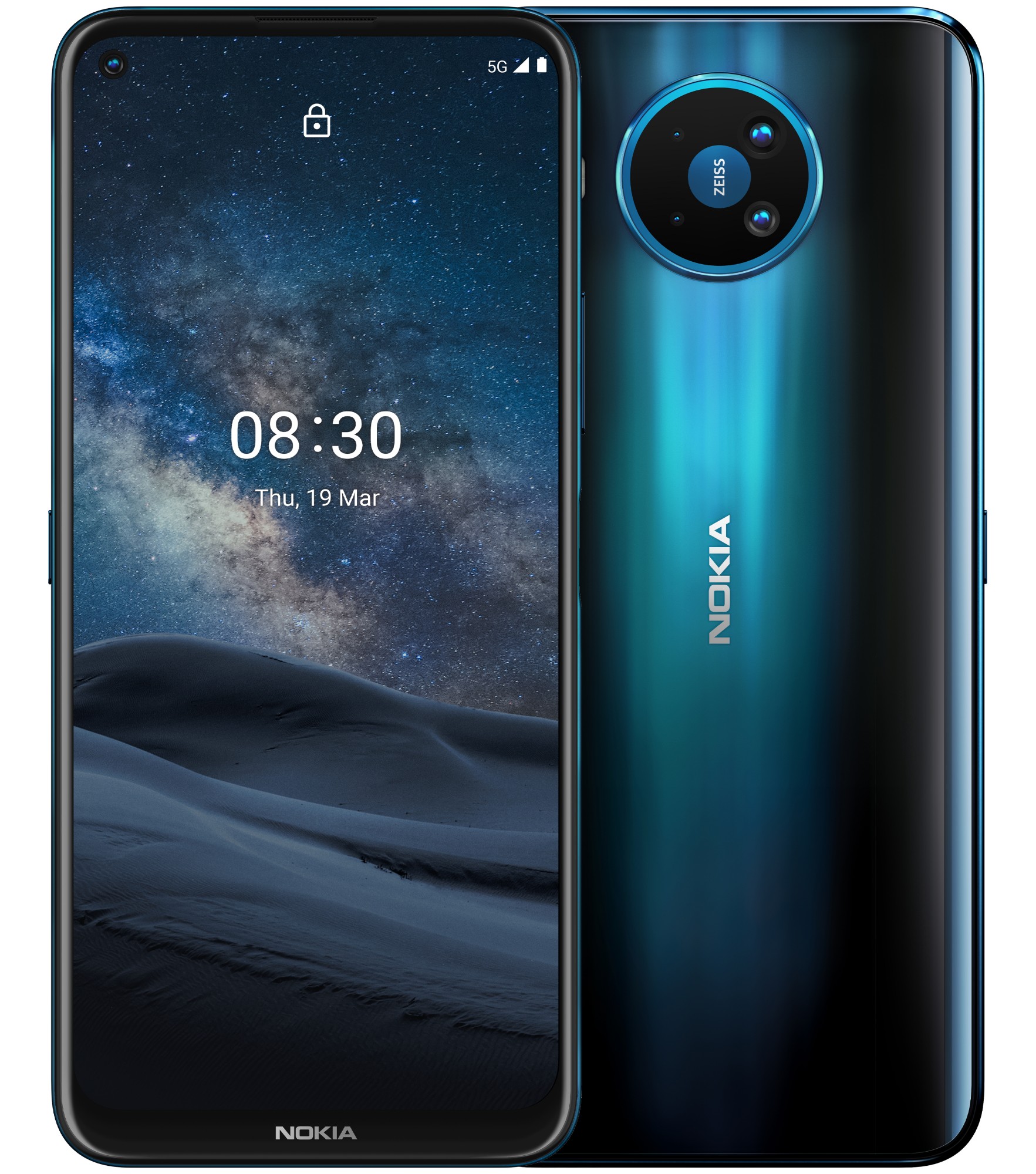 Nokia 8.3 5G 17.3 cm (6.81") Single SIM Android 10.0 USB Type-C 6 GB 64 GB 4500 mAh Blue
