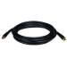 Monoprice 6313 coaxial cable RG-6/U 118.1" (3 m) RG6 CL2 Black