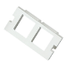 Cablenet 2 Port Keystone Housing (25mm x 50mm) White