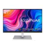 ASUS 27" ProArt Display Professional 4K UHD Monitor (PA279CV), IPS, 3840 x 2160, 5ms, 2 HDMI, DP, USB-C, USB Hub, Speakers, VESA