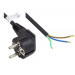Alcasa P0185-S030 power cable Black 3 m Power plug type E+F