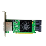 Highpoint SSD7184 RAID controller PCI Express x8 8 Gbit/s