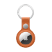 Apple AirTag FineWoven Key Ring - Fox Orange