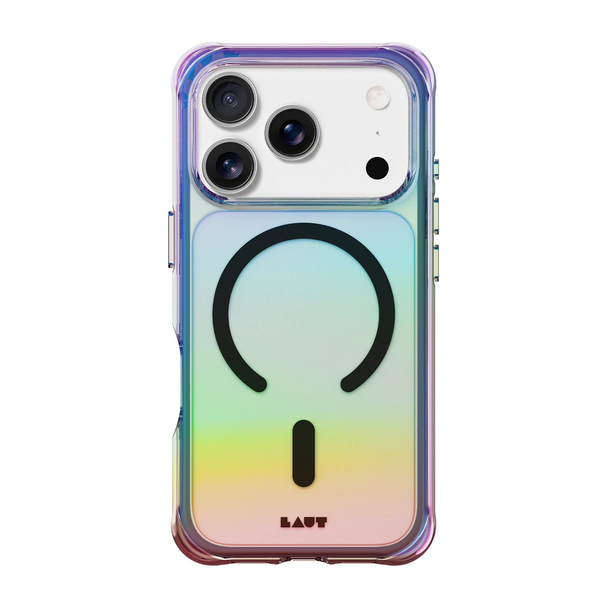 LAUT AERO HOLO mobile phone case 17.5 cm (6.9") Cover Multicolour, Transparent