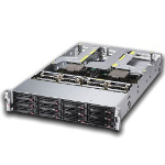 Supermicro A+ Server 2023US-TR4 Socket SP3 Rack (2U) Black