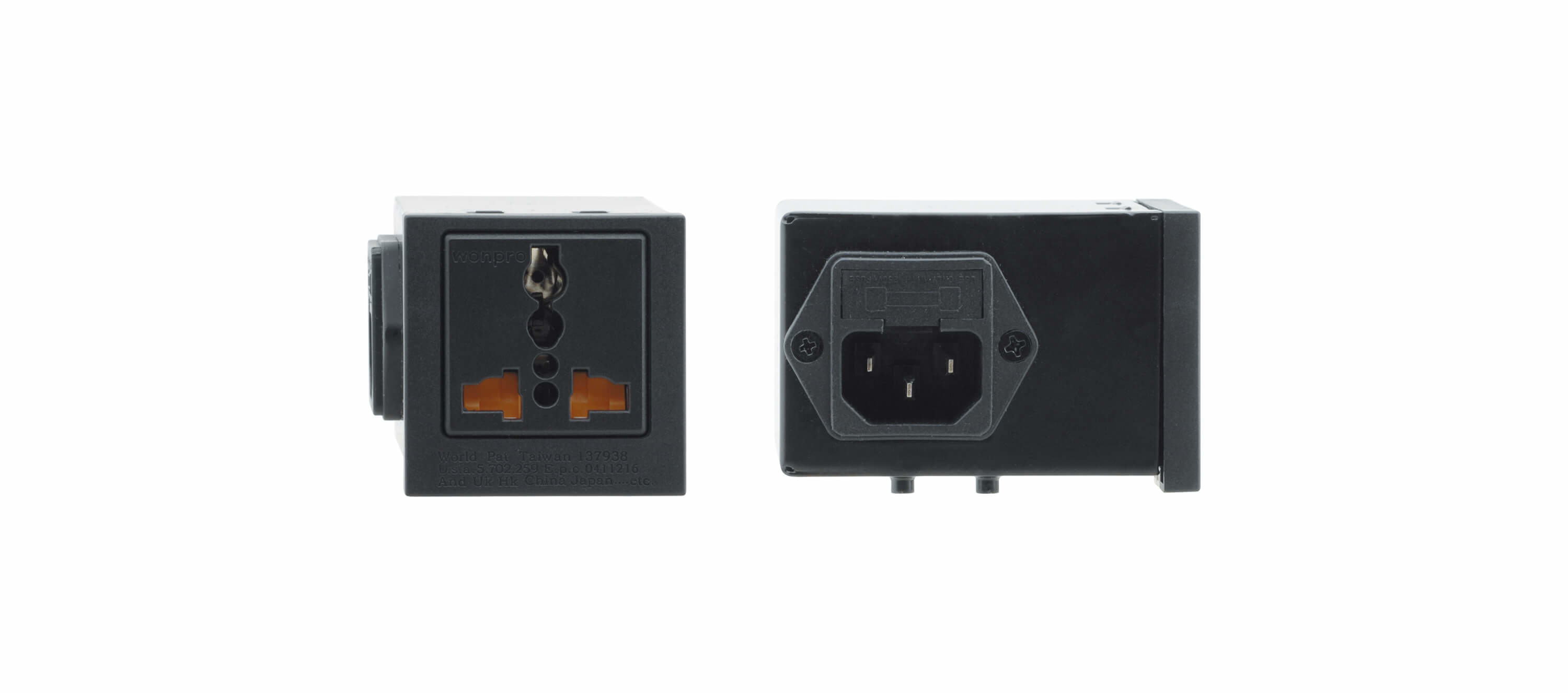Image of Kramer Electronics TS-201U socket-outlet Black