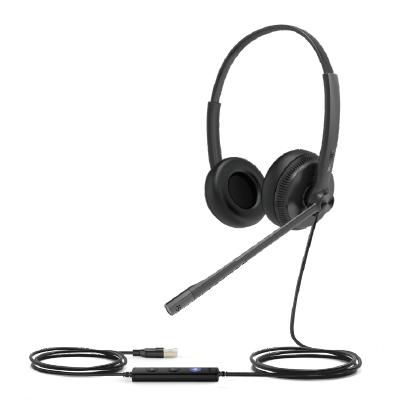 Yealink -  UH34 Lite Auricolare Cablato A Padiglione Ufficio Nero