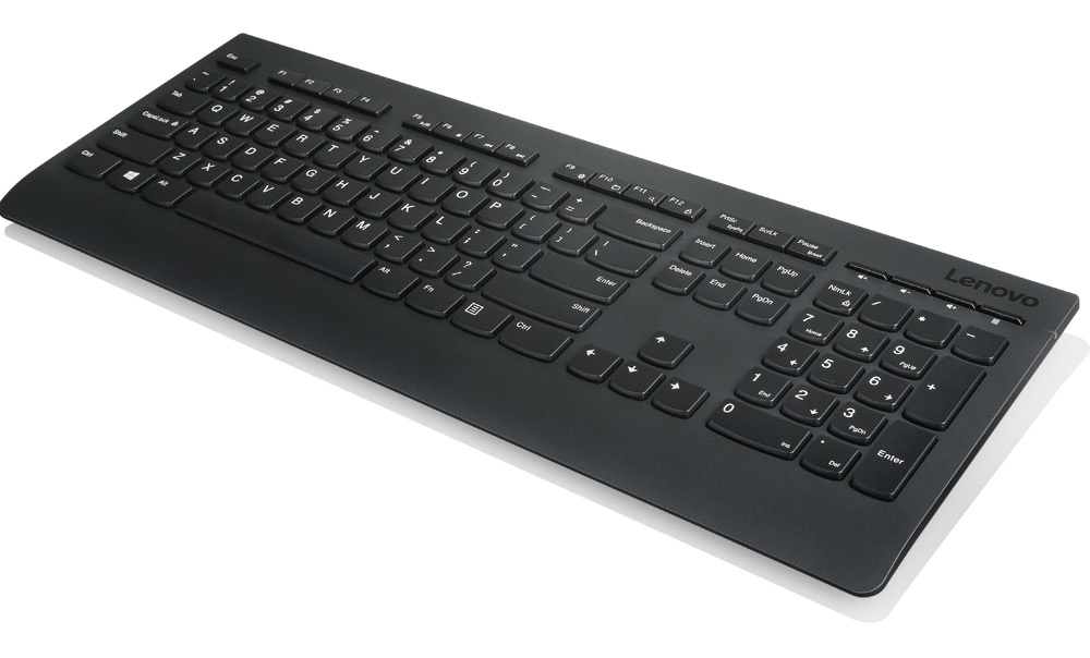 Image of Lenovo 4X30H56854 keyboard RF Wireless QWERTZ German Black