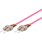 Microconnect FIB222002-4 fibre optic cable 2 m SC OM4 Violet